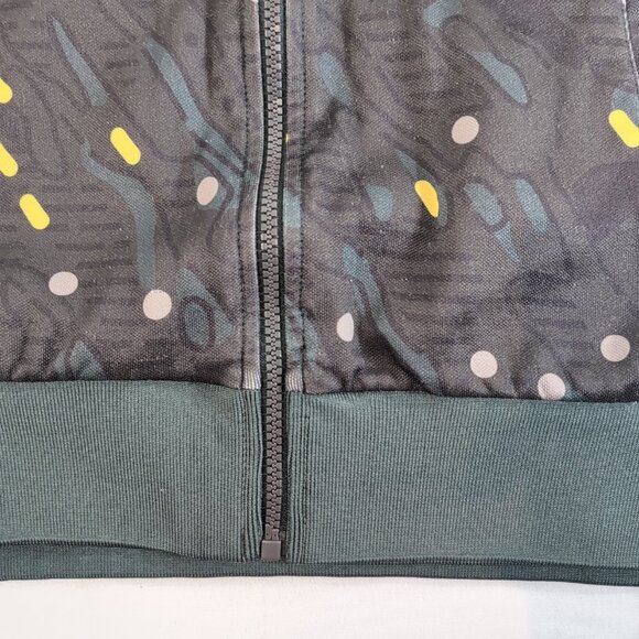 G-Star Raw Sweater Collared Full Zip Green M Medium Yellow Long Sleeve Jacket - Picture 6 of 16